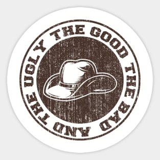 Cowboy hat Sticker